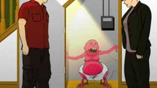 The Unlucky Estate Agent  animated short  MrWeebl [upl. by Carlene]