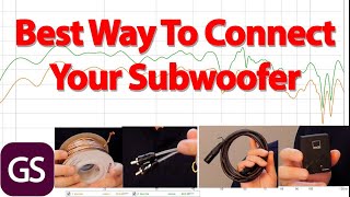 The Best Way To Connect A Subwoofer [upl. by Jacquelyn99]