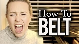 How to Belt  Evynne Hollens [upl. by Sy]