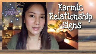 Karmic Relationship Signs TAGALOG [upl. by Nnairam]