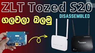 ZLT Tozed S20 WiFi Router Teardown [upl. by Elly991]