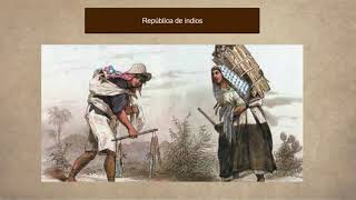 Organización Social en el Virreinato  Historia del Peru [upl. by Estell]