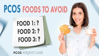 FOODS TO AVOID With PCOS  3 Worst Foods Ranked [upl. by Ulysses]