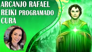 ARCANJO RAFAEL REIKI CHAMA E SAFIRA VERDE PARA ATIVAR A ENERGIA DE CURA FÃSICA MENTAL ESPIRITUAL [upl. by Neidhardt119]