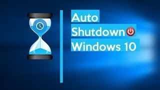 How to Schedule Auto Shutdown in Windows 10 really easy [upl. by Adnahcal]