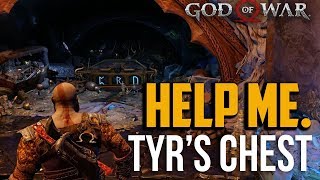 God of War PS4  Tyrs Vault Chest Seals Locations CRN 3 Magic Ruins [upl. by Oretna71]