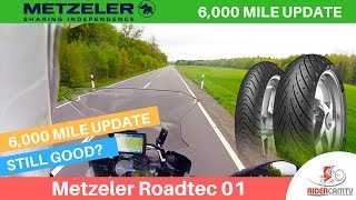 Metzeler Roadtec 01 Tyre 6000 mile update [upl. by Ennail]