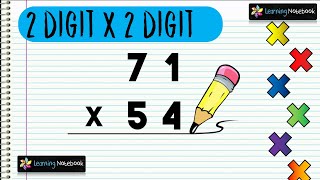 Multiplication of 2 digit numbers by 2 digit numbers [upl. by Alitha]