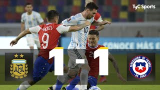 Argentina 11 Chile  Eliminatorias a Qatar 2022  Fecha 7 [upl. by Onder]