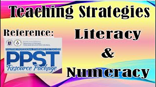 Literacy amp Numeracy Strategies [upl. by Drolyag]