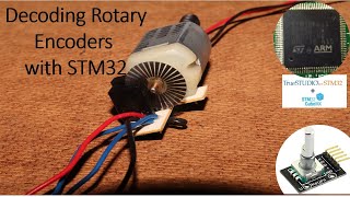 Decoding Rotary Encoders with STM32  Truestudio  CUBEMx [upl. by Ijok]