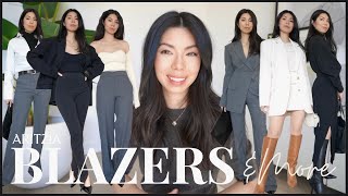 ARITZIA BLAZERS TRYON amp Some Work Outfits [upl. by Secnarf864]