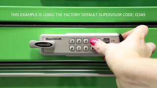 Keyless Lock Demonstration [upl. by Henni]