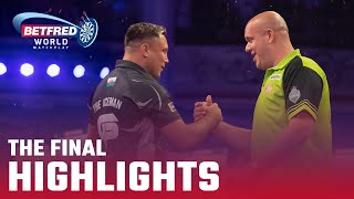 SHEER DARTING DRAMA  The Final Highlights  2022 Betfred World Matchplay [upl. by Aleece831]