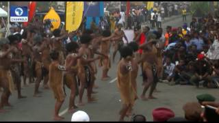 Community Report Calabar Carnival Showcases Diverse Nigerian Cultural Colours Pt 1 [upl. by Nerrej931]