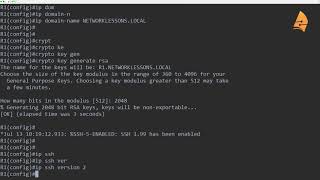 How to configure SSH on Cisco IOS [upl. by Bowerman]