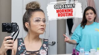 FAMILY MORNING ROUTINE  SISTERFOREVERVLOGS 783 [upl. by Formenti]