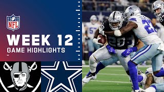 Raiders vs Cowboys Week 12 Highlights  NFL 2021 [upl. by Mowbray]