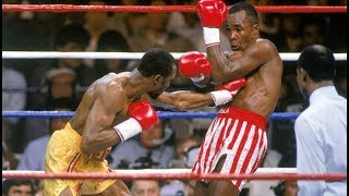 Epic fight Sugar Ray Leonard vs Thomas Hearns II 1989 [upl. by Yzzo752]