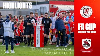 Brackley Town vs Ramsgate FC [upl. by Tima]