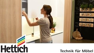 Hettich fittings make your kitchen work beautifully [upl. by Annohsal]