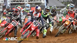 Supercross Round 2 at Houston  EXTENDED HIGHLIGHTS  11921  Motorsports on NBC [upl. by Allsun]