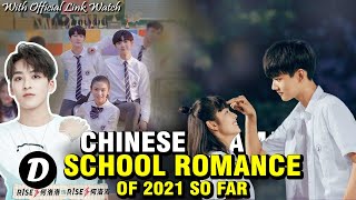 TOP 15 CHINESE SCHOOL DRAMA OF 2021 SO FAR  School Romance [upl. by Dulcine]