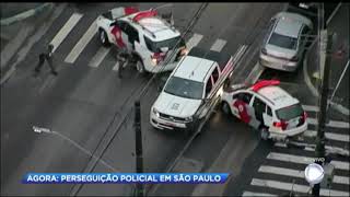 Criança é atropelada durante perseguição policial [upl. by Noxid]