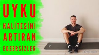 Kaliteli Uyku İçin 5 Dakika Yeterli  8 Esneme Egzersizi [upl. by Ayvid]