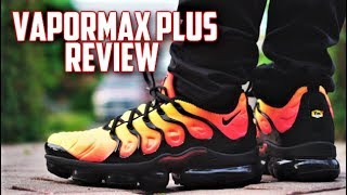 Nike Air Vapormax PLUS Review MOST COMFORTABLE NIKE SNEAKER [upl. by Rhtaeh]