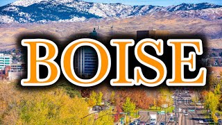 Boise Idaho Tour 4K [upl. by Analos]