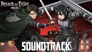 Attack on Titan S4 OST Mikasa x Levi Ackerman Charge Theme Levi vs Female Titan Theme amp MORE [upl. by Hanshaw753]