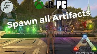 ARK Survival Evolved How to spawn all Artifacts [upl. by Seraphine171]