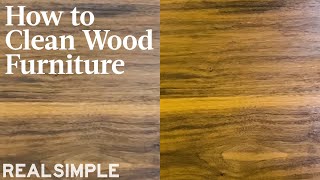 How to Clean Wood Furniture  Ultimate Cleaning Hacks  Spotless [upl. by Syramad712]