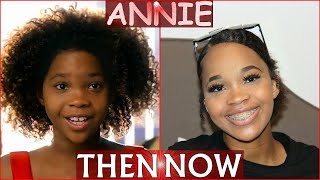 Annie Cast Then and Now 2021 [upl. by Pillsbury]