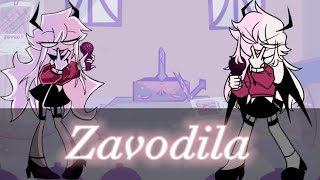 【FNF】Zavodila but SeleneNew and Selene Sings it [upl. by Malinda696]