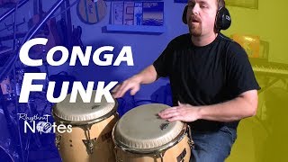 4 Funk and RampB Conga Patterns [upl. by Yanrahc]