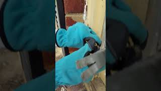 Diy removing caulk from window frames the easy way [upl. by Akiemahs]