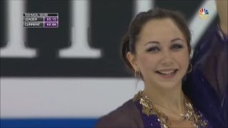 2015 Worlds  Elizaveta Tuktamysheva FS NBC [upl. by Rotciv]