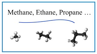 Methane Ethane Propane Butane Pentane [upl. by Ahswat]