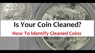 Are Your Coins Cleaned Identify Cleaned Coins  How To Tell If A Coin Is Cleaned [upl. by Teri]