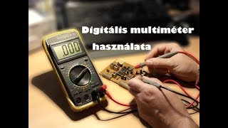 Digitális multiméter használata ◆ Az alapok [upl. by Asiralc]