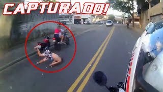 5 MOMENTOS LADRONES INTENTAN ESCAPAR DE POLICIA DE BRASIL ROCAM [upl. by Ical]