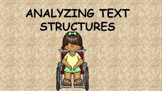 Reading Comprehension Strategies  Analyzing Text Structures [upl. by Motch]