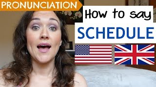 How to Pronounce SCHEDULE US UK amp Australian pronunciation [upl. by Anim]