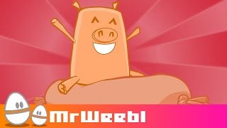 Pork  animated music video  MrWeebl [upl. by Ttenna197]