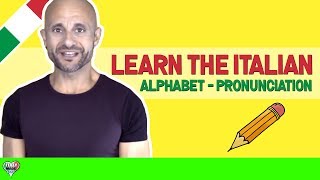 Learn the Italian Alphabet letters and sounds Italian Pronunciation 33 [upl. by Siednarb606]