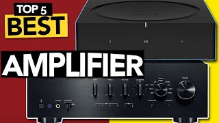 ✅ TOP 5 Best Amplifier 2024  HOME THEATER  AUDIO  HiFi Amp [upl. by Aranahs]