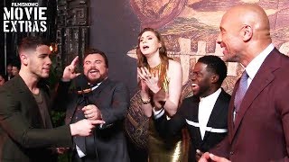 Jumanji Welcome to the Jungle  US Premiere with cast Interview [upl. by Sihunn]