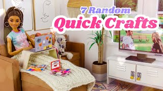 DIY  How to Make 7 EASY Random Quick Crafts [upl. by Ostler27]